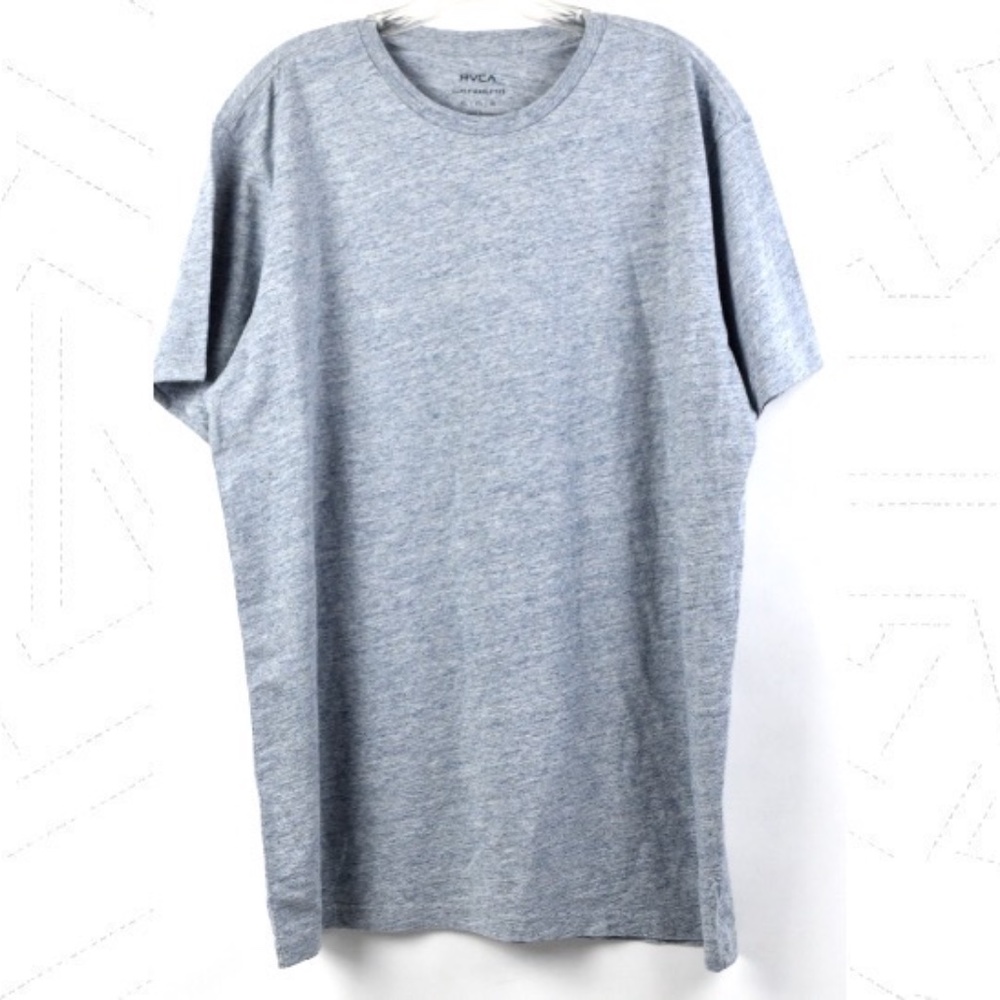RVCA Super Marle Tee Size XL Heather Gray New!